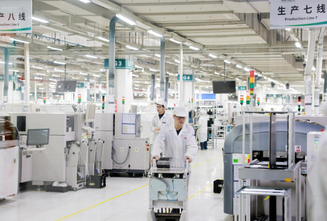 赶订单、忙生产