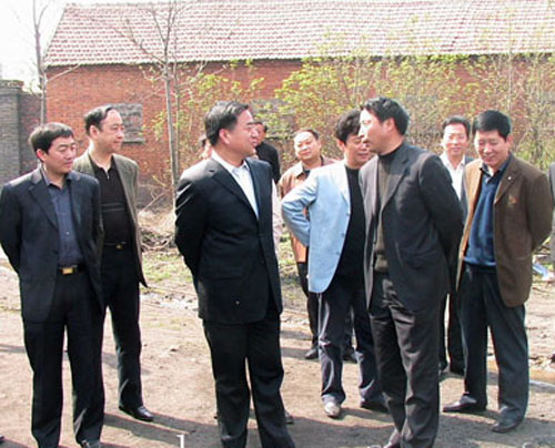 图文长葛市代市长王文杰深入煤矿调研
