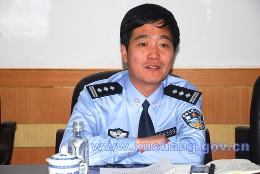 长葛市委常委,政法委书记刘建青,长葛市公安局局长刘延召,政委苗仲凯